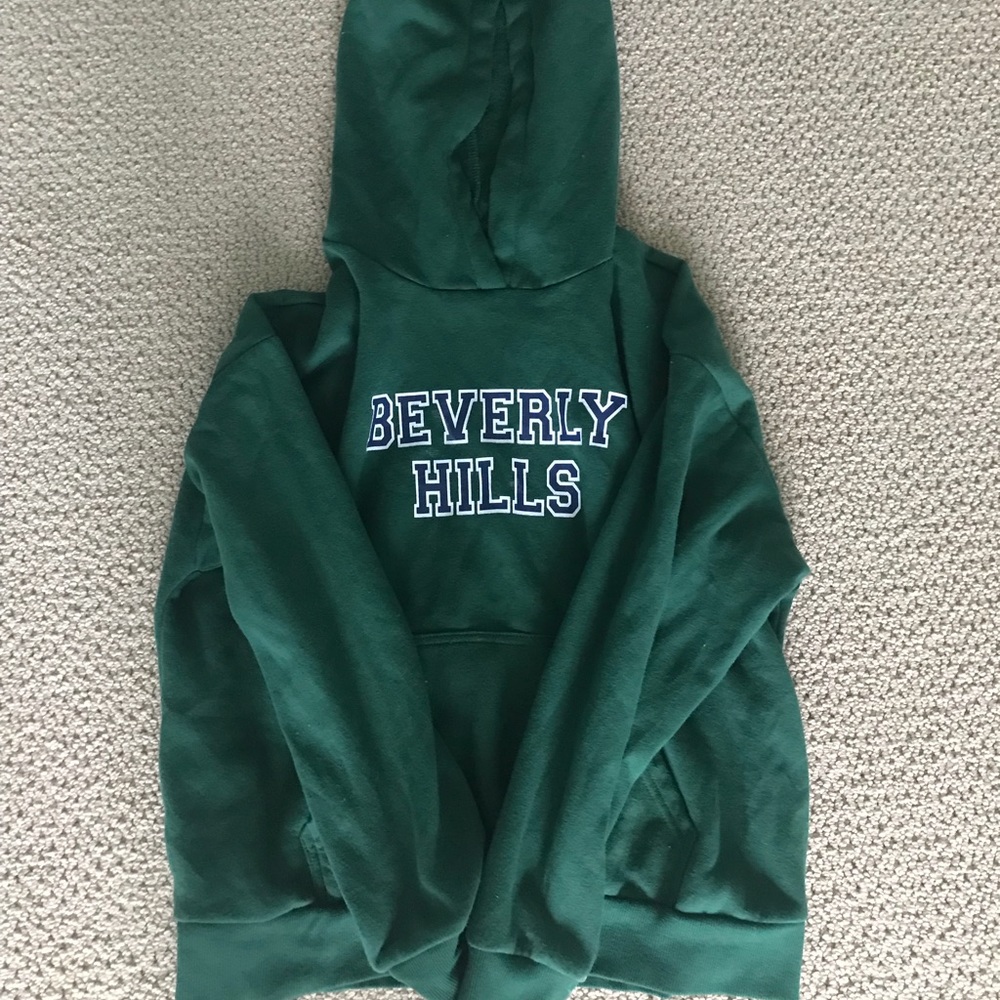 Army green sweatshirt